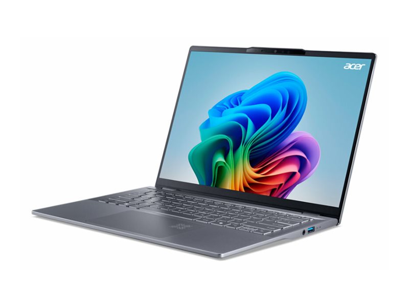 Acer Swift 14 AI SF14-51 - 180°-Scharnierdesign - Intel Core Ultra 7 256V / 2.2 GHz - Evo - Win 11 Home - Intel Arc Graphics 140V - 16 GB RAM - 1.024 TB SSD NVMe - 35.6 cm (14")