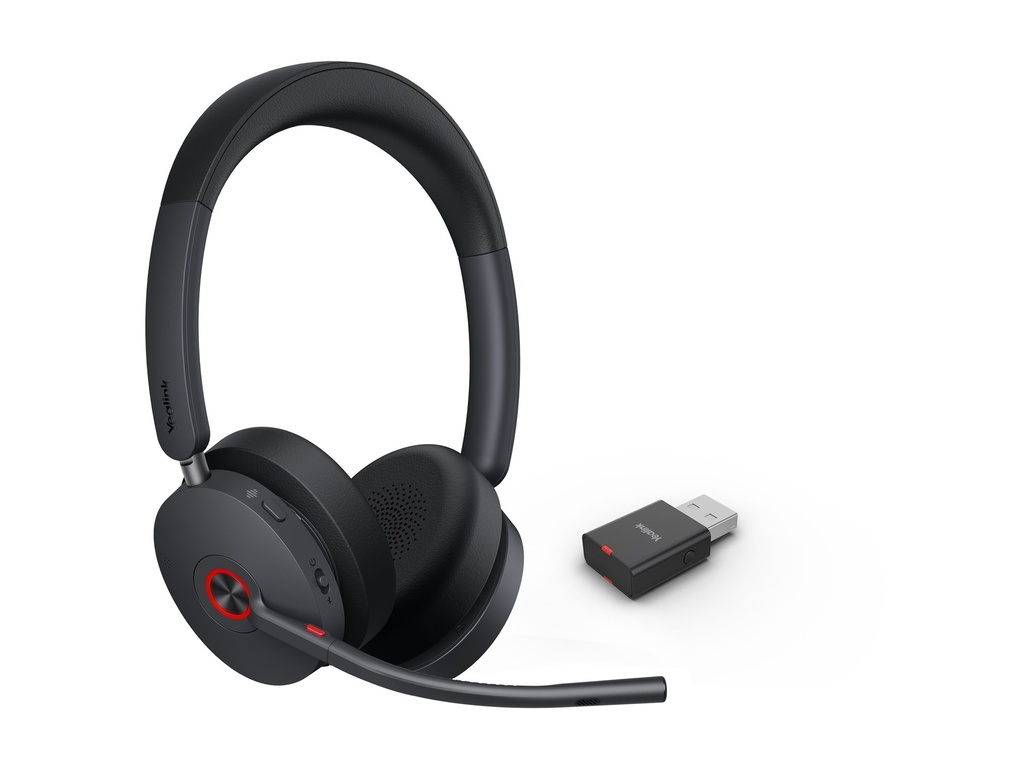 [1208741] Yealink WH68 Hybrid - Headset - On-Ear - DECT / Bluetooth