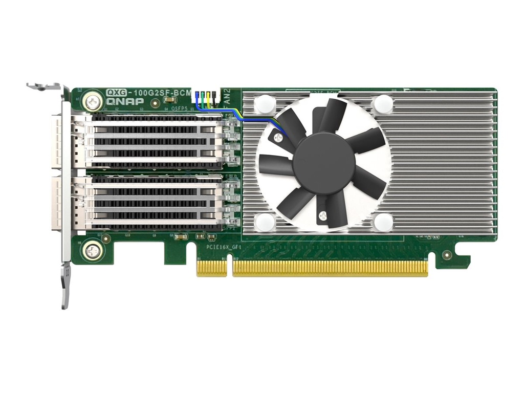 QNAP QXG-100G2SF-BCM - Netzwerkadapter - PCIe