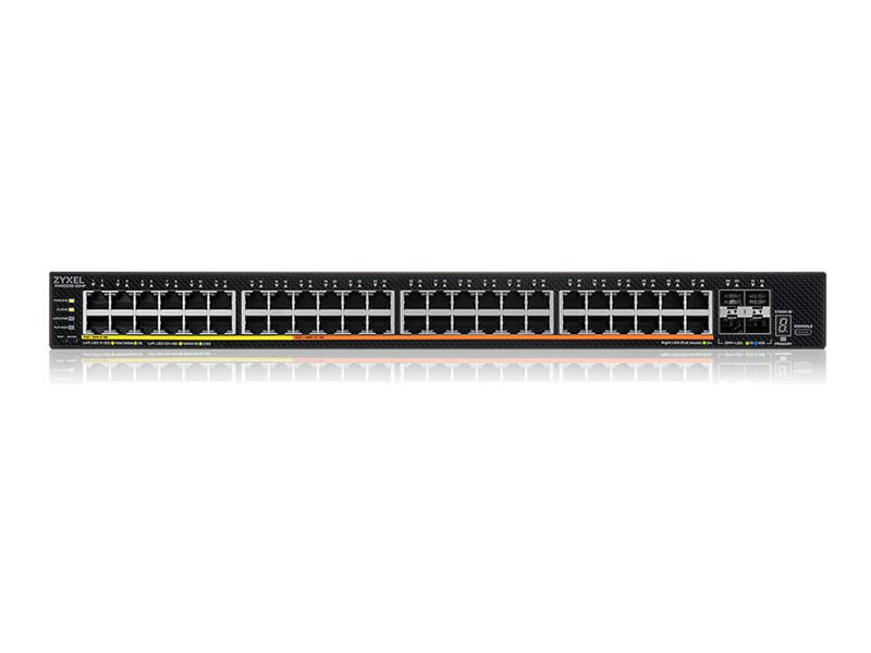 [XMG2230-52HP-ZZ0101F] ZyXEL XMG2230-52HP - Switch - L3 - managed - 32 x 10/100/1000 + 16 x 100/1000/2.5G + 4 x 10 Gigabit SFP+ - an Rack montierbar - PoE (960 W)