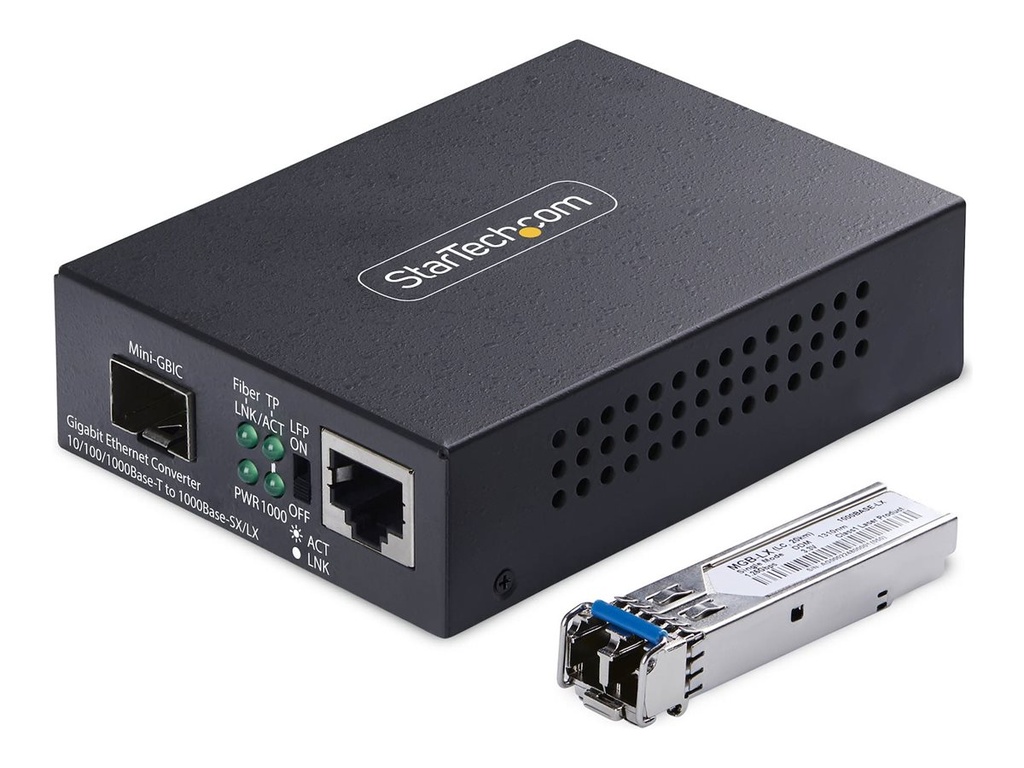 StarTech.com Medienkonverter - 1GbE - über