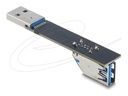 Delock USB-Adapter - USB (M) gerade zu USB (W)