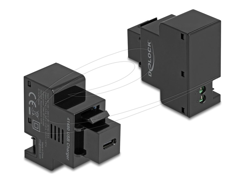 Delock Snap-in-Modul (Keystone) - PD 20 W