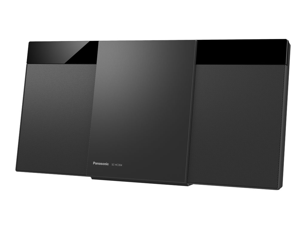 Panasonic SC-HC304 - Microsystem 10 Watt - Schwarz