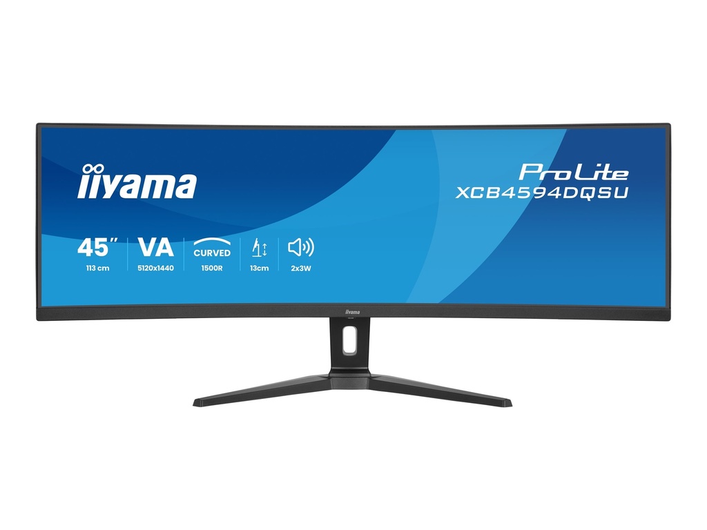 Iiyama ProLite XCB4594DQSU-B1 - LED-Monitor - gebogen - 114.3 cm (45")