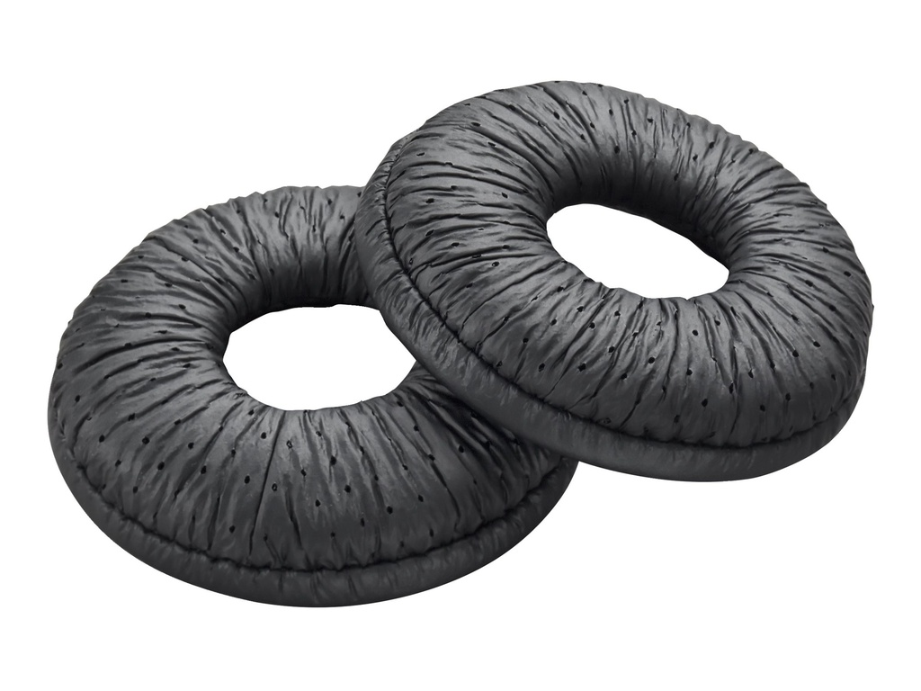Poly HP Poly - Ohrpolster für drahtloses Headset - Kunstleder - Schwarz (Packung mit 2)