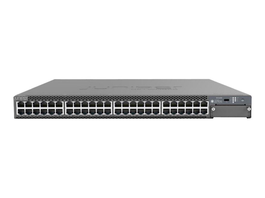 Juniper EX Series EX4400-48T - eRate Bundle - Switch - L3 - managed - 48 x 10/100/1000 + 2 x 100 Gigabit (Uplink / Stacking)