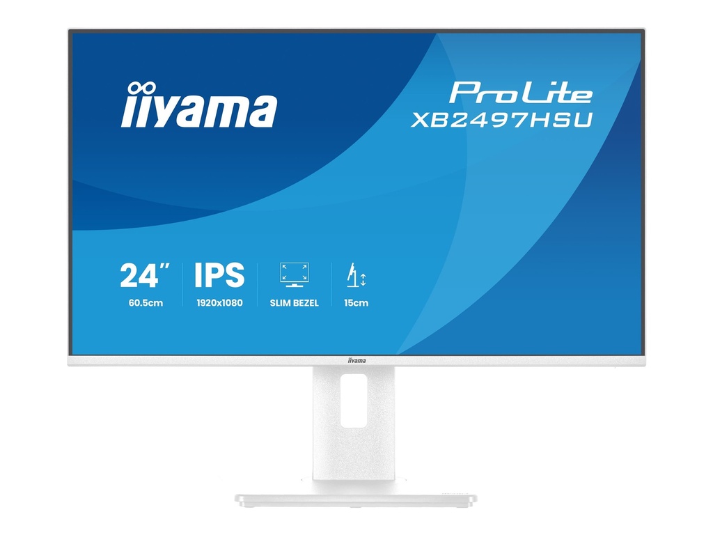 [XB2497HSU-W1] Iiyama ProLite XB2497HSU-W1 - LED-Monitor - 61 cm (24")