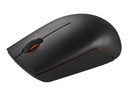 Lenovo 300 Wireless Compact - Maus - mit Batterie - optisch - 3 Tasten - kabellos - 2.4 GHz - kabelloser Empfänger (USB)