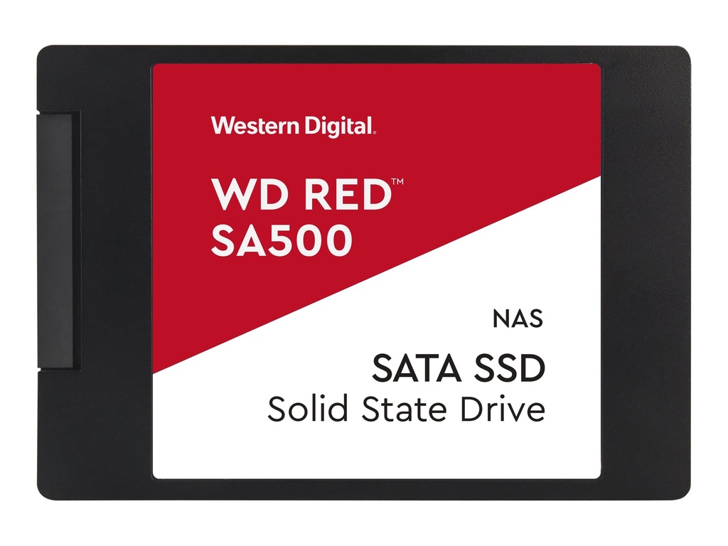QNAP WD Red SA500 - SSD - 500 GB - intern - 2.5" (6.4 cm)