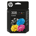 HP 308 Pack Schwarz/Cyan/Magenta/Gelb Original Druckerpatronen-Kombipackung - Original - Tintenpatrone