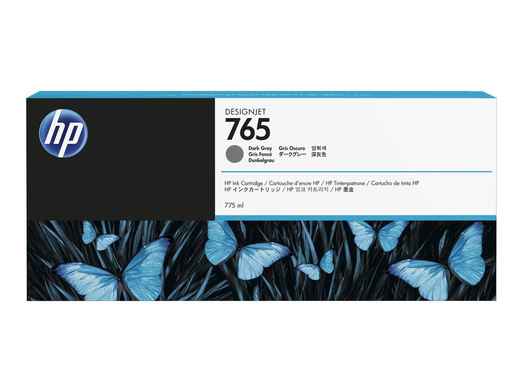 HP 765 - 775 ml - Dunkelgrau - original - Tintenpatrone