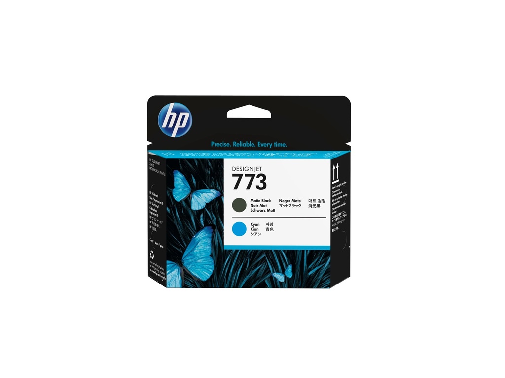 [C1Q20A] HP 773 - Schwarz, Cyan - Druckkopf - für DesignJet