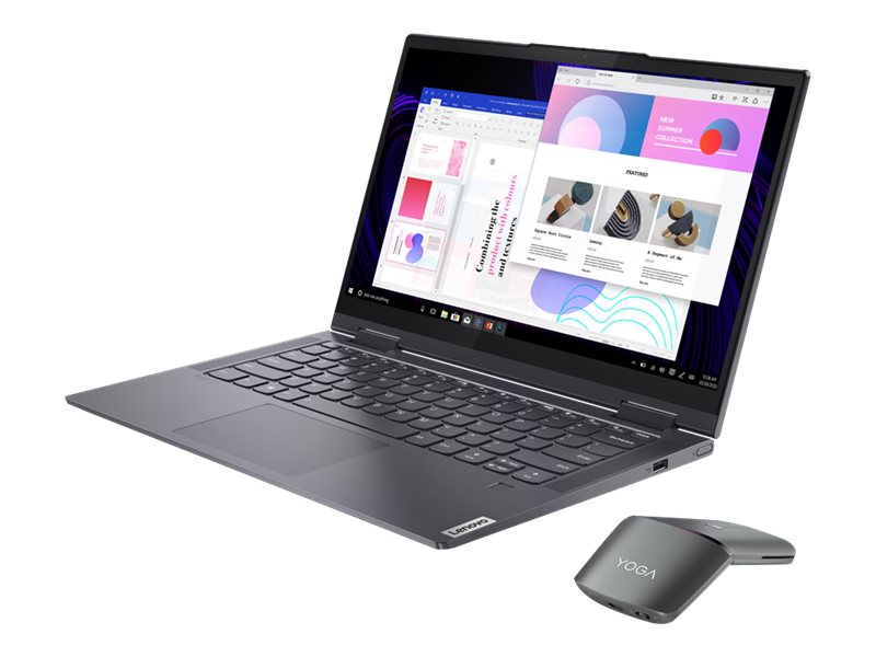 Lenovo Yoga 7 14ITL5 82BH - Flip-Design - Intel Core i5 1135G7 / 2.4 GHz - Evo - Win 11 Home - Intel Iris Xe Grafik - 8 GB RAM - 512 GB SSD NVMe - 35.6 cm (14")
