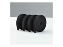 StarTech.com Klettverschluss - 4.6 m - Schwarz (Packung mit 4)