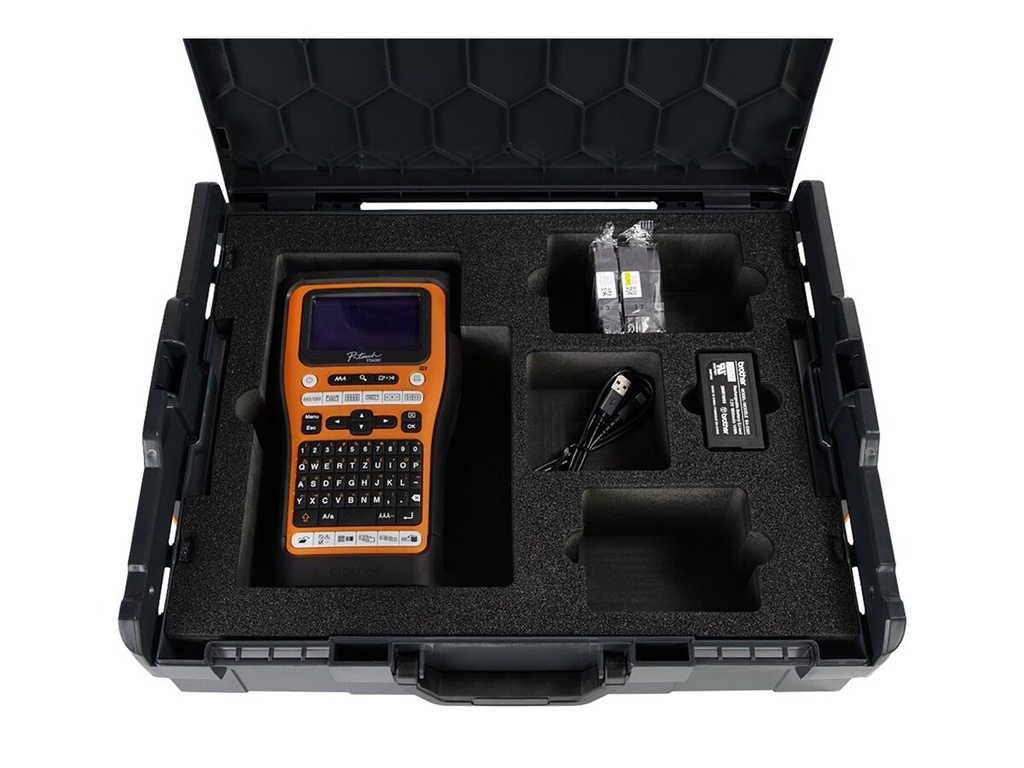 Brother P-Touch PT-E560BTVP - Beschriftungsgerät - s/w - Thermotransfer - Rolle (2,4 cm)