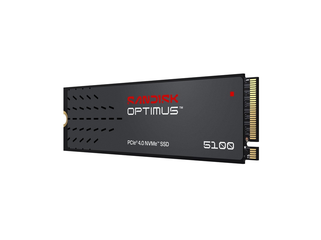SanDisk Optimus 5100 - SSD - 1 TB - intern - M.2 2280 - PCIe 4.0 x4 (NVMe)