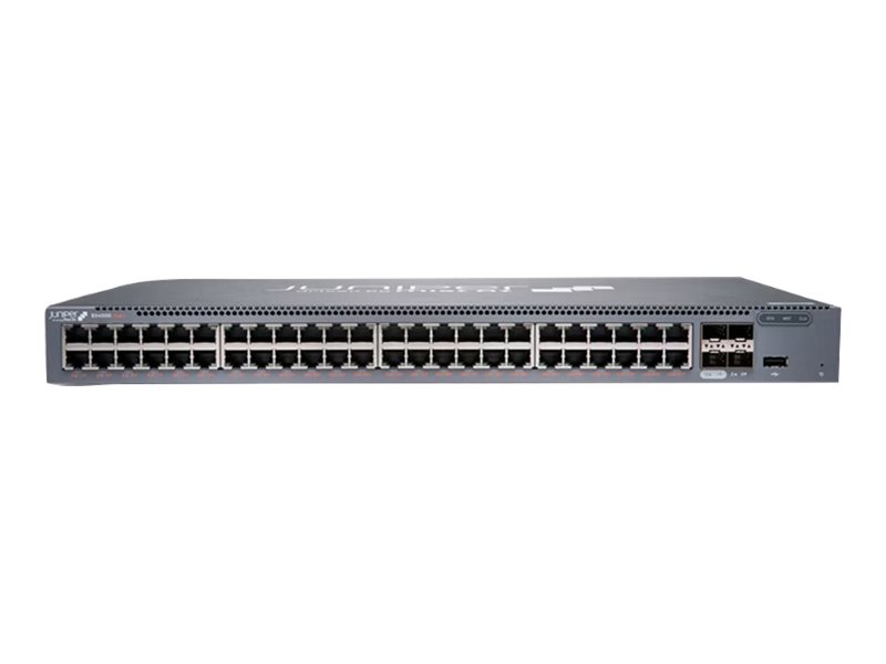 Juniper EX Series EX4100-48T - Switch - L3 - managed - 48 x 10/100/1000Base-T + 4 x 10 Gigabit (Uplink)