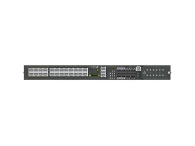 Juniper EX Series EX4100-H - Switch - L3 - managed - 16 x 10/100/1000 + 8 x 100/1000/2.5/5/10G (PoE++)
