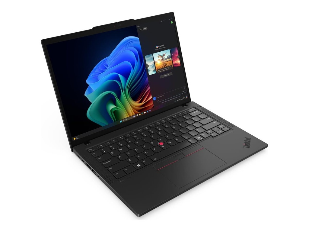 Lenovo ThinkPad T14 Gen 6 21QG - 180°-Scharnierdesign - Intel Core Ultra 5 228V - Win 11 Pro - Arc Graphics 130V - 32 GB RAM - 1 TB SSD TCG Opal Encryption 2, NVMe - 35.6 cm (14")