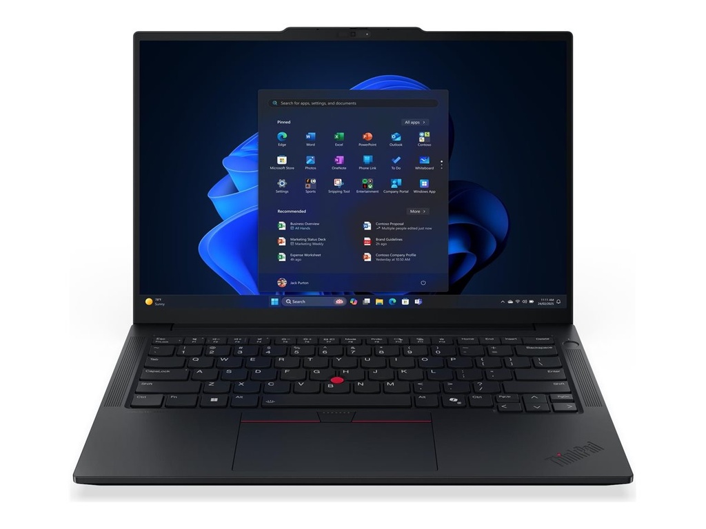 Lenovo ThinkPad E14 Gen 7 21T1 - 180°-Scharnierdesign - AMD Ryzen 5 220 / 3.2 GHz - Win 11 Pro - Radeon 740M - 16 GB RAM - 512 GB SSD TCG Opal Encryption - 35.6 cm (14")