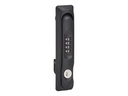 Eaton Tripp Lite Series SmartRack Locking Door Handles for Server Rack Front and Back Doors, 4-Digit Combination Lock, 2 Keys - Rack-Türgriff mit Kombinationsschloss - 4-digit combination - an Tür montierbar - Schwarz (Packung mit 2)
