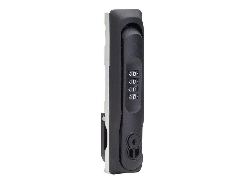 Eaton Tripp Lite Series SmartRack Locking Door Handle for Server Rack Front and Back Doors 4-Digit Combination Lock SFIC Lock Core 2 Keys - Rack-Türgriff mit Kombinationsschloss - 4-digit combination - an Tür montierbar (Packung mit 2)