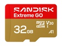 SanDisk Extreme Go - Flash-Speicherkarte - 32