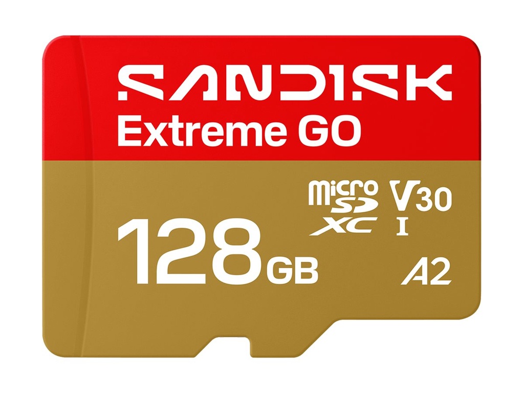 SanDisk Extreme Go - Flash-Speicherkarte - 128