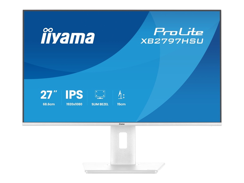 [XB2797HSU-W1] Iiyama ProLite XB2797HSU-W1 - LED-Monitor - 68.6 cm (27")