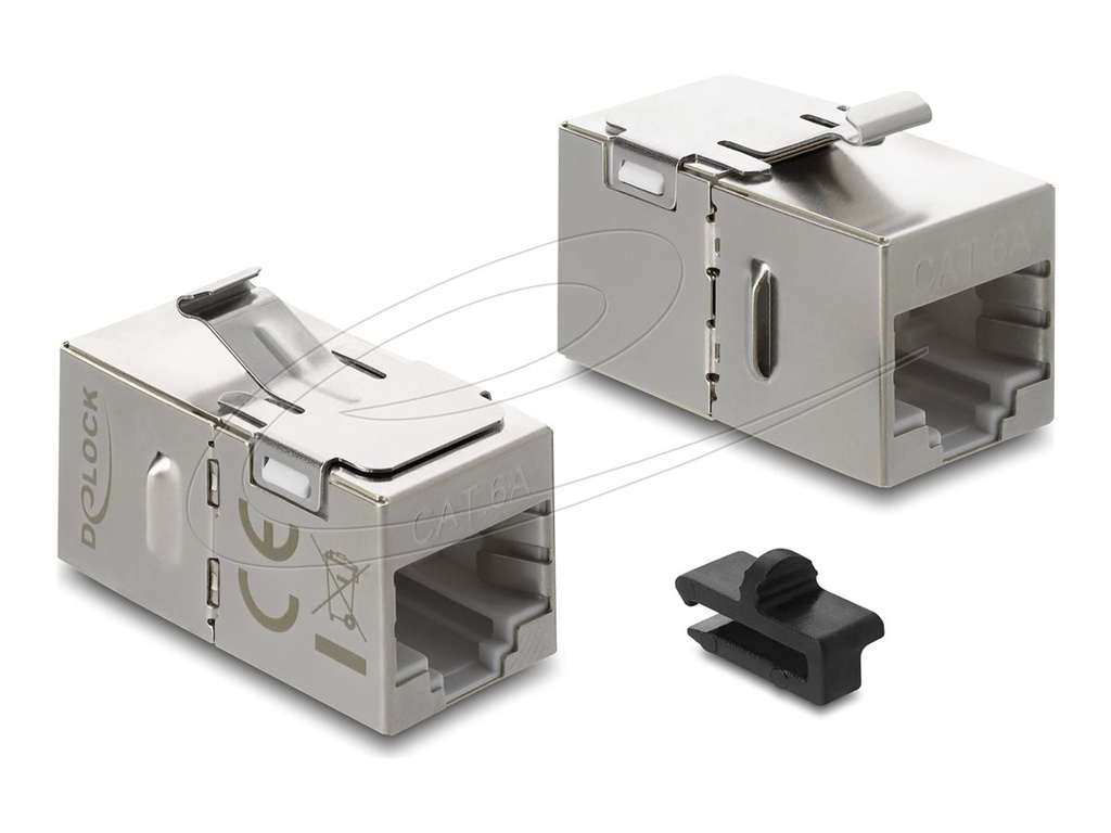 Delock Keystone-Modul - RJ-45 (W) zu RJ-45 (W)