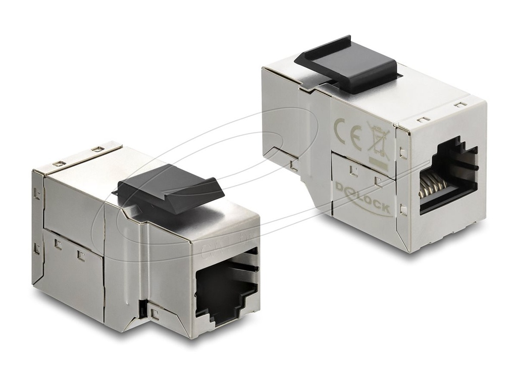Delock Keystone-Modul - RJ-45 (W) zu RJ-45 (W)