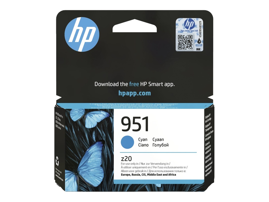 HP 951 - 9 ml - Cyan - original - Officejet -