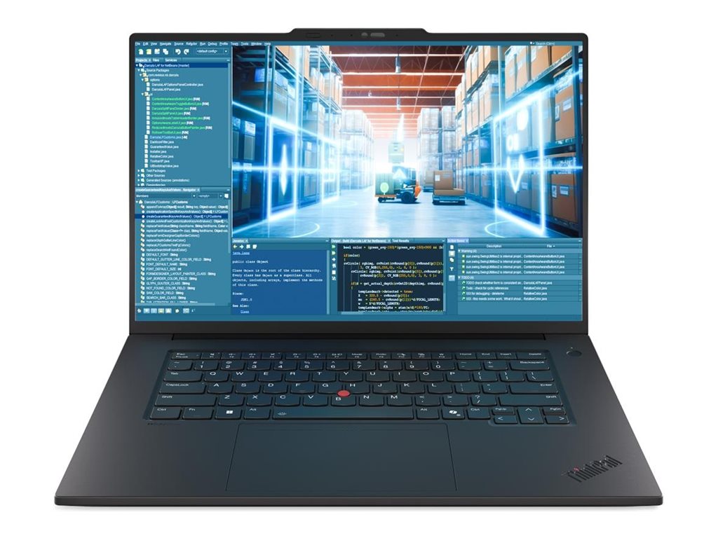 Lenovo ThinkPad P1 Gen 8 21Q8 - Intel Core Ultra 7 255H - Evo - Win 11 Pro - RTX PRO 2000 Blackwell - 64 GB RAM - 1 TB SSD TCG Opal Encryption 2, NVMe, Performance - 40.6 cm (16")
