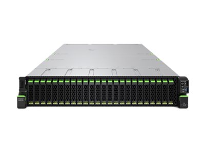 Fsas Technologies Fujitsu PRIMERGY RX2540 M8 - Server - Rack-Montage - 2U - zweiweg - 1 x Xeon 6737P / 2.9 GHz - RAM 128 GB - SATA/SAS/PCI Express - Hot-Swap 6.4 cm (2.5")