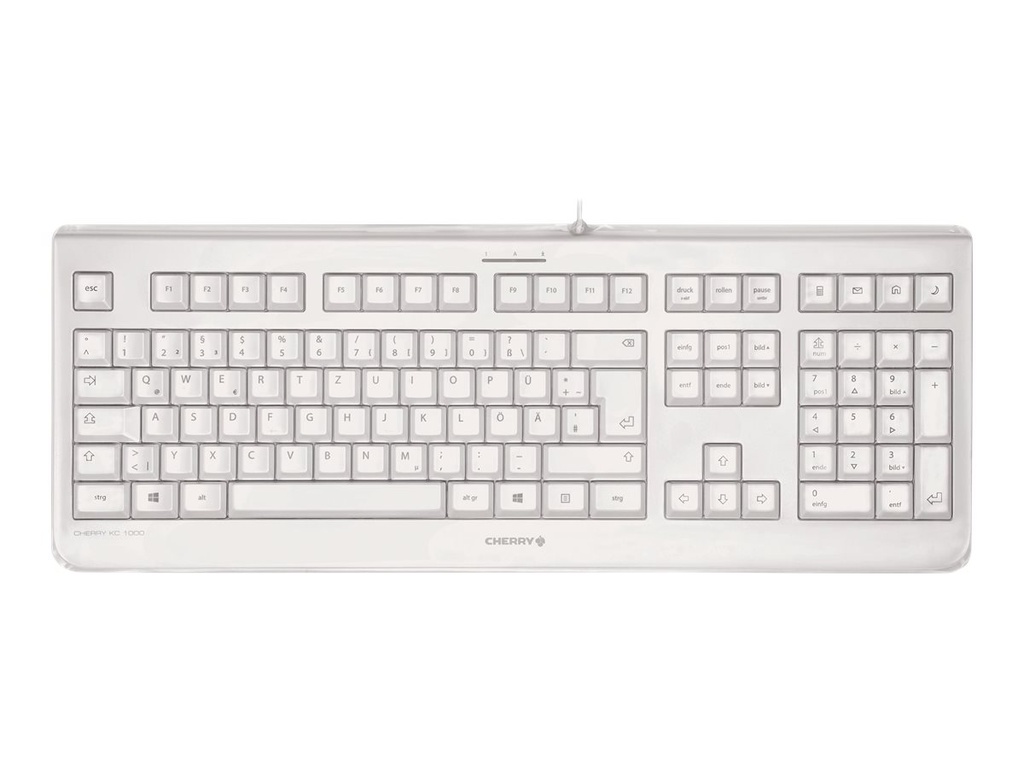 Cherry KC 1068 - Tastatur - Französisch - Pale