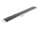 Delock Solarpanel-Tierbarriere - braun, RAL 8019 - 1 m (Packung mit 2)