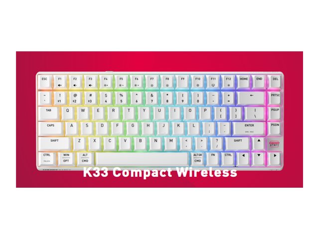 Cherry XTRFY K33 G8D-2403 - Tastatur - 75% -