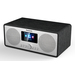 Panasonic DAB+ Internetradio Bluetooth FM RFD40EGK sw - GSM-FR