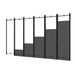 Peerless AV LED 6X6 Kitted Dedicated Wall Mount DS-LEDL27-6X6 - Zubehör TFT/LCD-TV