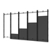 Peerless AV LED 5X5 Kitted Dedicated Wall Mount DS-LEDL27-5X5 - Zubehör TFT/LCD-TV