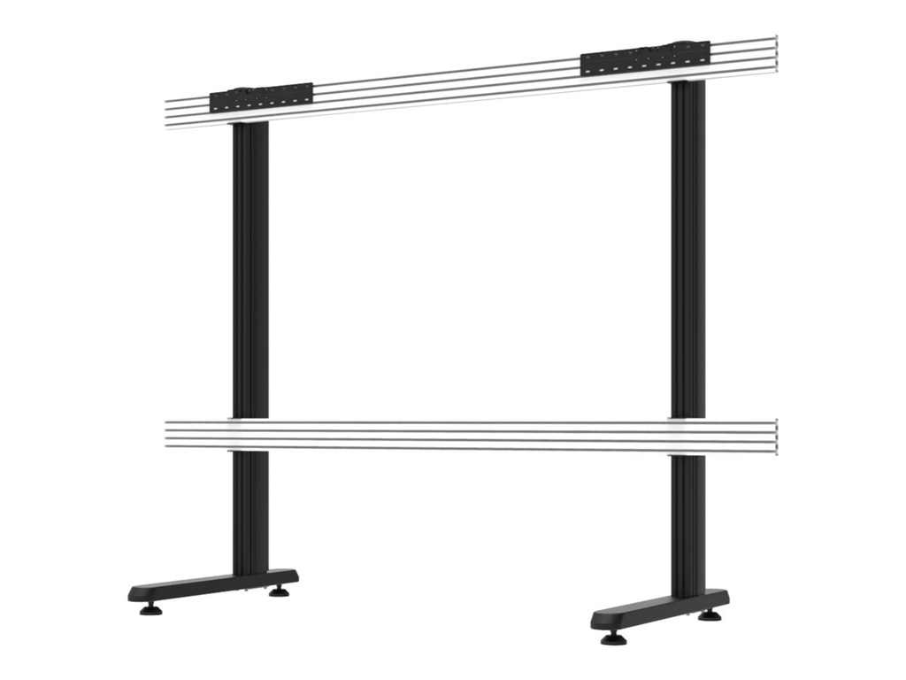 Peerless AV SEAMLESS Kitted+ Series - Aufstellung - modular - für dvLED Videowand - Aluminium - Bildschirmgröße: 279.4 cm (110")