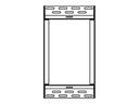 Peerless SmartMount ACC-MB0800 - Montagekomponente (Wandplatte, Befestigungsteile)