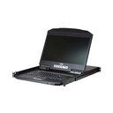 ATEN CL3116NX F 16-Port 19" LCD KVM Tastaturlayout Frankreich