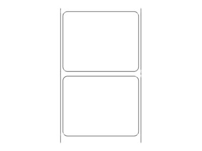 Zebra Z-Perform 1000T - Papier - permanenter Klebstoff - unbeschichtet - 50.8 x 40.5 mm 3920 Etikett(en) (1 Rolle(n)