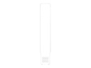 Zebra Z-Band UltraSoft - Polypropylen (PP) - Klebstoff - weiß - 25.4 x 152.4 mm 1800 Stck. (6 Rolle(n)