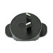 Zebra AUSTRAILIA ADAPTER CLIP FOR POWER SUPPLY - Ladegerät - Drinnen - Schwarz - 1 Stück(e)