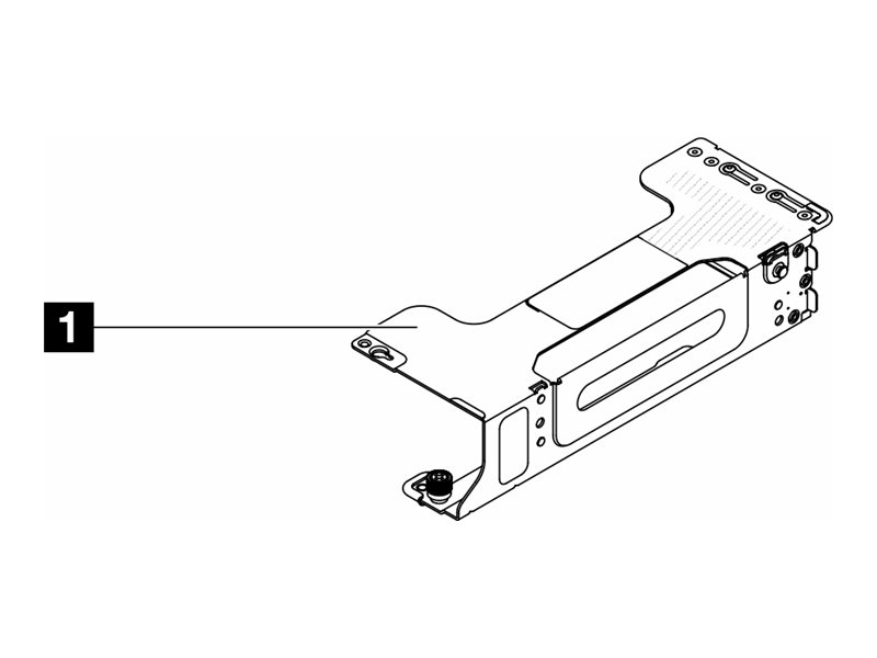 [4XH7B03717] Lenovo SR650 V4 Riser Cage for 1 or 4