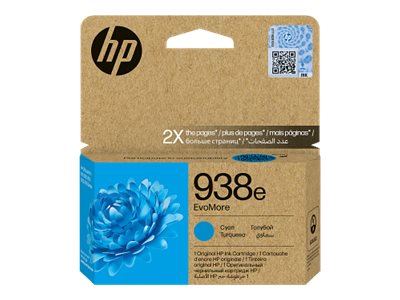 [4S6X9PE#LS1] HP 938e EvoMore - 20 ml - Cyan - original - Officejet