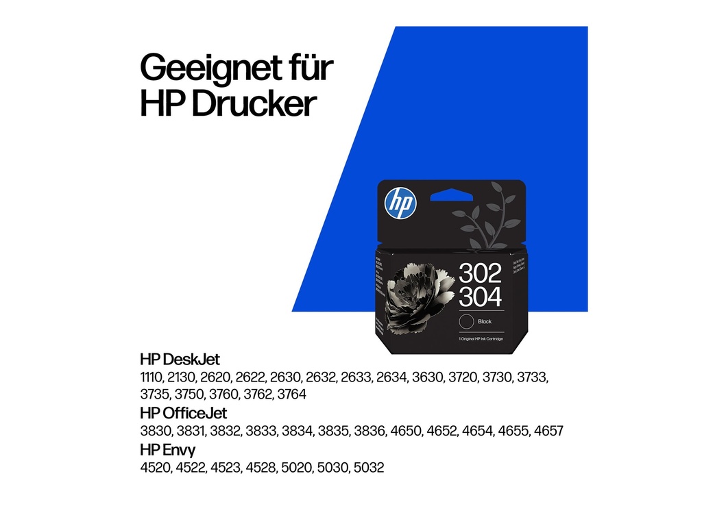 HP 302XL/304XL - 7 ml - Hohe Ergiebigkeit - Farbe (Cyan, Magenta, Gelb)